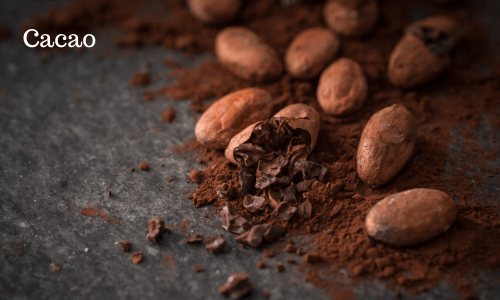 Cacao best natural sources of antioxidants, iron, magnesium and zinc