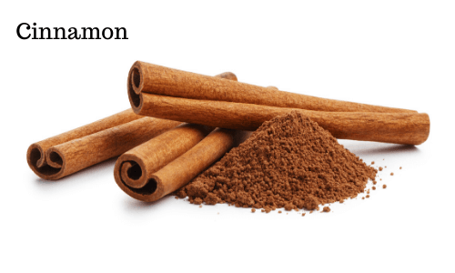 Ground cinnamon is a good source of calcium and iron