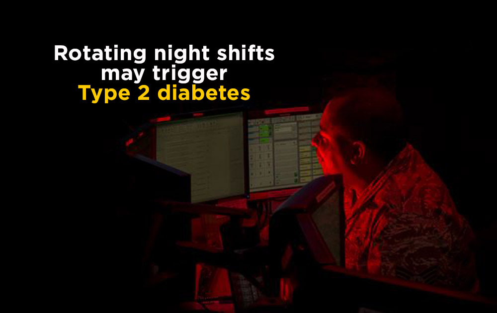 Rotating night shifts may trigger Type 2 diabetes
