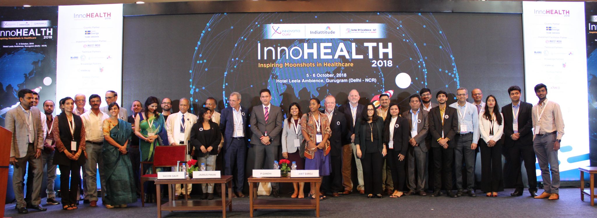 InnoHEALTH 2018 conference group photo
