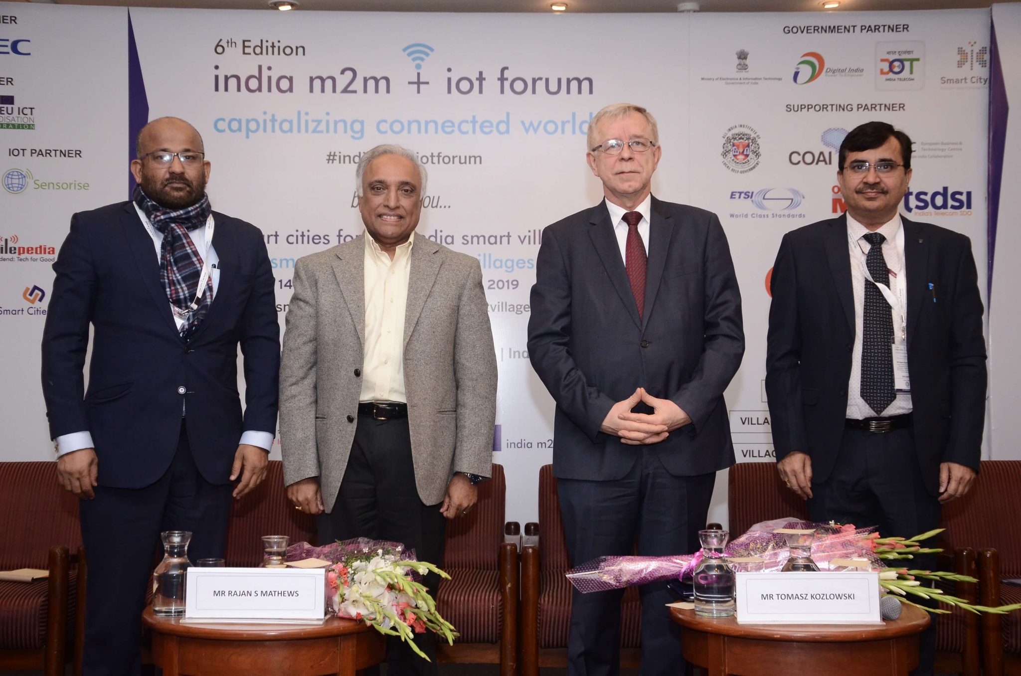 6th Edition of India m2m + iot Forum 2019 1