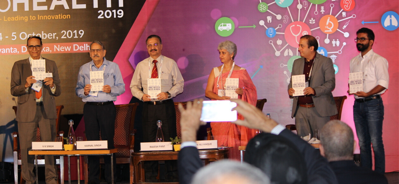 The book “Unmet Medtech Needs in India” by Mr. Ravi Jangir, launch became the major highlight.