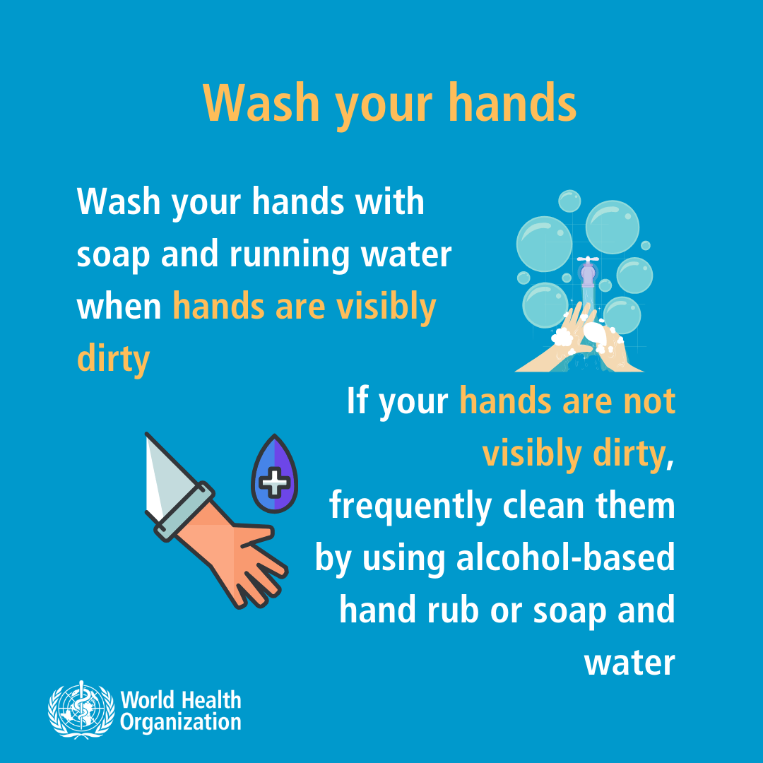 Coronavirus - Wash your hands