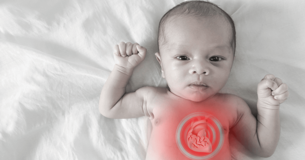 Why are some babies born with heart defects?
