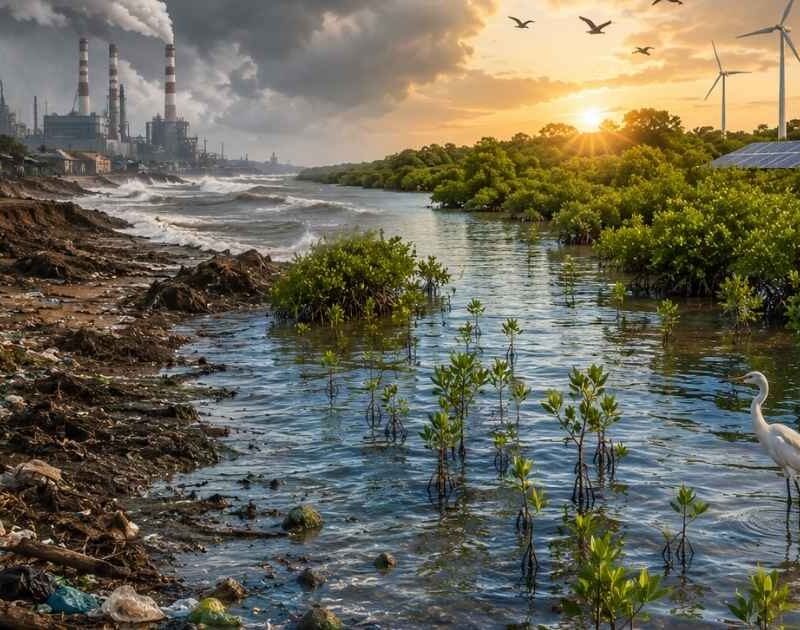 India’s Coastal Wetlands: Challenges, Climate Change and the Path to Sustainable Resilience